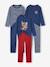 Lot de 3 pyjamas garçon vélo bleu océan - vertbaudet enfant 
