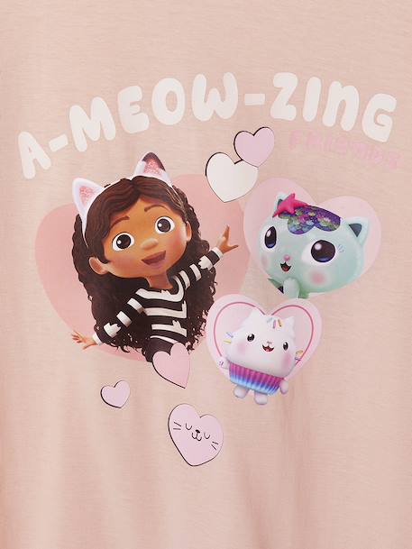T-shirt Gabby et la Maison magique® with long sleeves rosy - vertbaudet enfant 