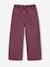 Pantalon fille large couleur pivoine+prune+rose+vert+vert de gris - vertbaudet enfant 