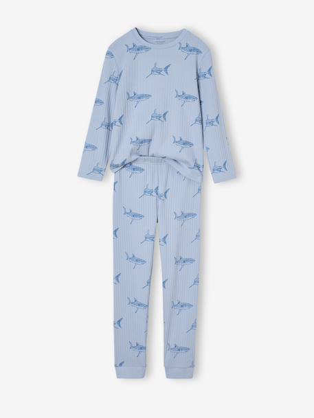 Pack of 2 Shark Pyjamas for Boys navy blue - vertbaudet enfant 