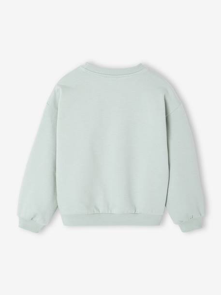 Pokemon® girl's sweatshirt grey blue - vertbaudet enfant 