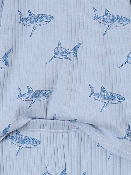 Lot de 2 pyjamas garçon requin marine - vertbaudet enfant 
