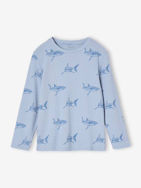 Pack of 2 Shark Pyjamas for Boys navy blue - vertbaudet enfant 
