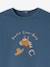 Long-sleeved baby t-shirt peacock blue - vertbaudet enfant 