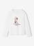 T-shirt motif danseuse sport fille manches longues écru - vertbaudet enfant 