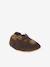 Elasticated, Soft Leather Slip-Ons for Babies printed brown+printed green+set brown - vertbaudet enfant 