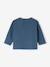 Long-sleeved baby t-shirt peacock blue - vertbaudet enfant 