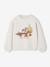 Girl's Tic Tac sweatshirt marl beige - vertbaudet enfant 