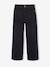 Pantalon large en velours côtelé fille anthracite+écru - vertbaudet enfant 