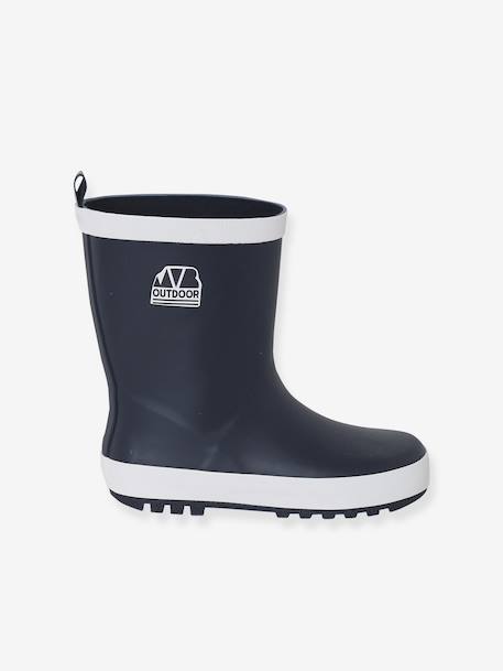 Rubber Wellies for Children navy blue - vertbaudet enfant 