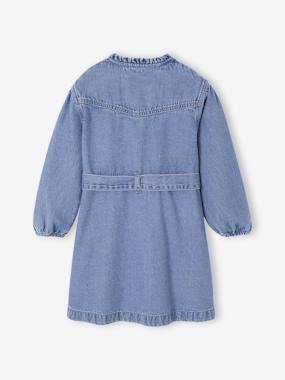 Robe fille en jean - vertbaudet enfant Fille-Robe fille en jean