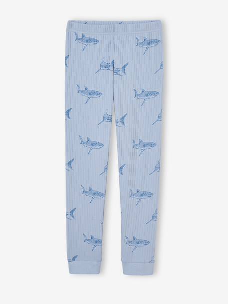 Lot de 2 pyjamas garçon requin marine - vertbaudet enfant 