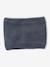 Boys' beanie + snood + mittens/gloves 'Outdoor' set grey blue+khaki - vertbaudet enfant 