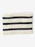 Striped set for boys: beanie + snood + mittens/gloves ecru - vertbaudet enfant 
