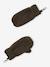 Boys' beanie + snood + mittens/gloves 'Outdoor' set grey blue+khaki - vertbaudet enfant 