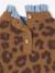 Leopard chambray baby jumper brown - vertbaudet enfant 