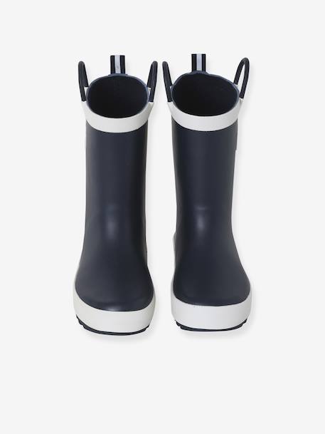 Children's rubber wellies from the nursery collection navy blue - vertbaudet enfant 