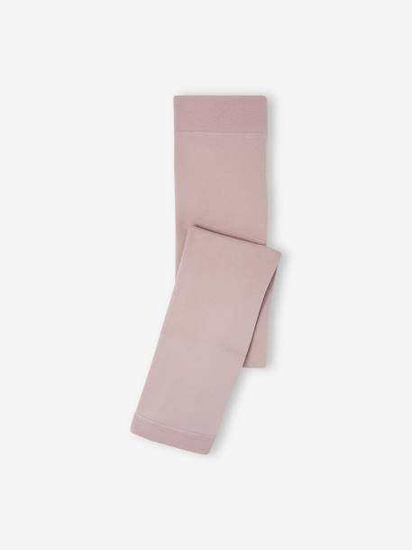 Polar Fleece Leggings for Girls Black+Blue+marl grey+mauve+pearly grey - vertbaudet enfant 
