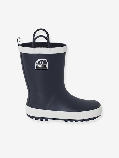 Children's rubber wellies from the nursery collection navy blue - vertbaudet enfant 
