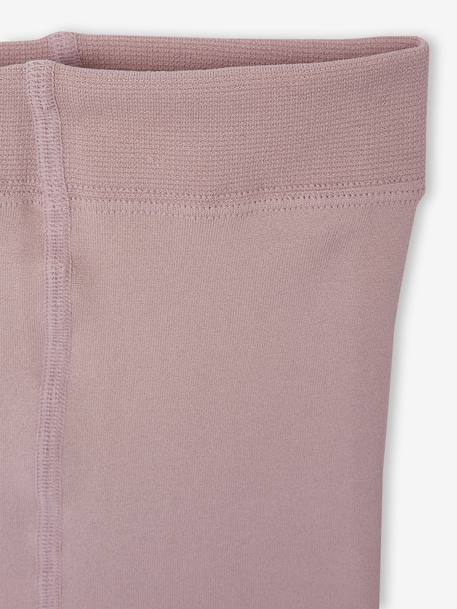 Polar Fleece Leggings for Girls Black+Blue+marl grey+mauve+pearly grey - vertbaudet enfant 