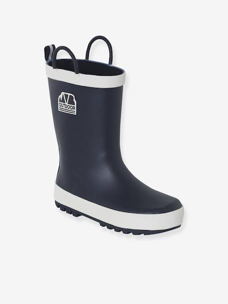Children's rubber wellies from the nursery collection navy blue - vertbaudet enfant 