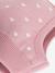 Wool & Cotton Balaclava with Hearts for Babies, PETIT BATEAU rose - vertbaudet enfant 