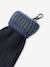 'Dinos' Beanie + Snood + Mittens/Gloves Set for Boys navy blue - vertbaudet enfant 