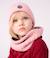 PETIT BATEAU knitted beanie for children with fleece lining rose - vertbaudet enfant 
