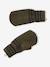 Striped Set for Boys: Beanie + Snood + Mittens/Gloves chambray blue+khaki - vertbaudet enfant 