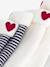 Pack of 2 pairs of baby socks in embroidered cotton PETIT BATEAU navy blue - vertbaudet enfant 