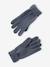 Boys' beanie + snood + mittens/gloves 'Outdoor' set grey blue+khaki - vertbaudet enfant 