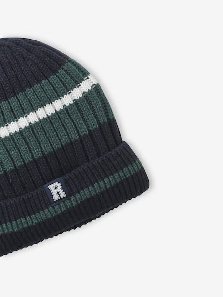 Bonnet collège garçon marine - vertbaudet enfant 