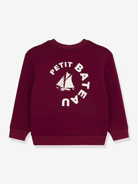 PETIT BATEAU children's sweatshirt red - vertbaudet enfant 