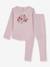 Cotton 1x1 rib pyjamas for children PETIT BATEAU rose - vertbaudet enfant 