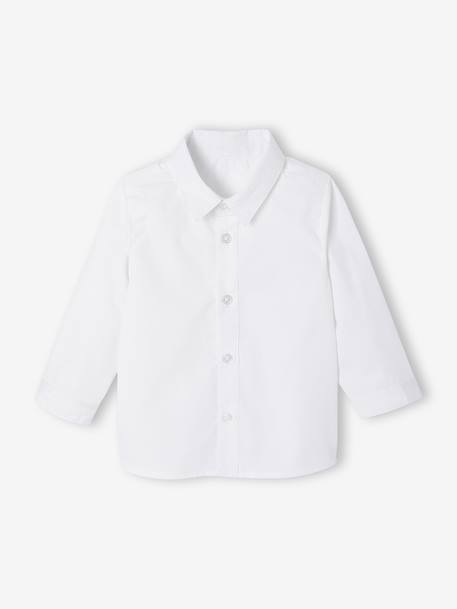 Boys' shirt, bow tie and cardigan set white - vertbaudet enfant 