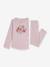 Pyjama enfant coton côte 1x1 rose - vertbaudet enfant 