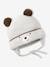'Bear' Beanie, Snood & Mittens Set for Babies clay beige - vertbaudet enfant 