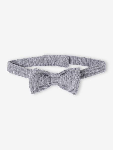 Boys' shirt, bow tie and cardigan set white - vertbaudet enfant 