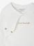 Set of 7 unisex newborn bodysuit week with ENVIE DE FRAISE messages ecru - vertbaudet enfant 