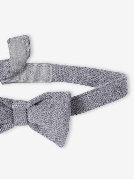 Boys' shirt, bow tie and cardigan set white - vertbaudet enfant 