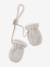 Sherpa Beanie, Snood & Mittens Set for Babies ecru - vertbaudet enfant 