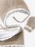 Scalloped Beanie, Snood & Mittens Set for Babies marl beige - vertbaudet enfant 