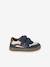 Trainers with Leather Hook-&-Loop Straps for Babies set blue - vertbaudet enfant 