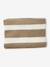 Striped Peruvian beanie, snood and mittens set for babies striped beige - vertbaudet enfant 