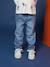 Faded 5-Pocket Straight Leg Jeans for Boys double stone - vertbaudet enfant 