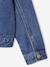 Veste jean fille bleu clair+bleu moyen - vertbaudet enfant 