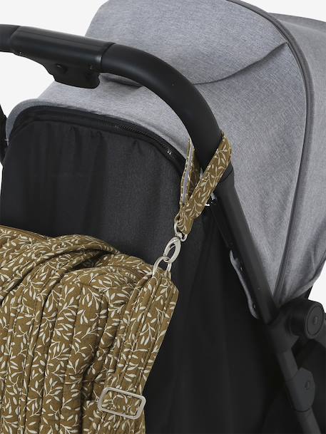 Sac à langer en gaze de coton JOIOSA beige imprimé+bleu nuit+bronze+écru - vertbaudet enfant 