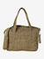 JOIOSA cotton muslin changing bag bronze+ecru+night blue+printed beige - vertbaudet enfant 
