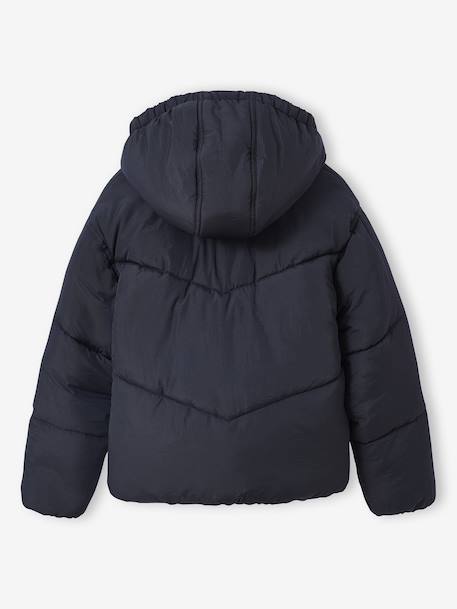 Lightweight Hooded Jacket for Girls, JONEN black - vertbaudet enfant 