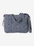 JOIOSA cotton muslin changing bag bronze+ecru+night blue+printed beige - vertbaudet enfant 